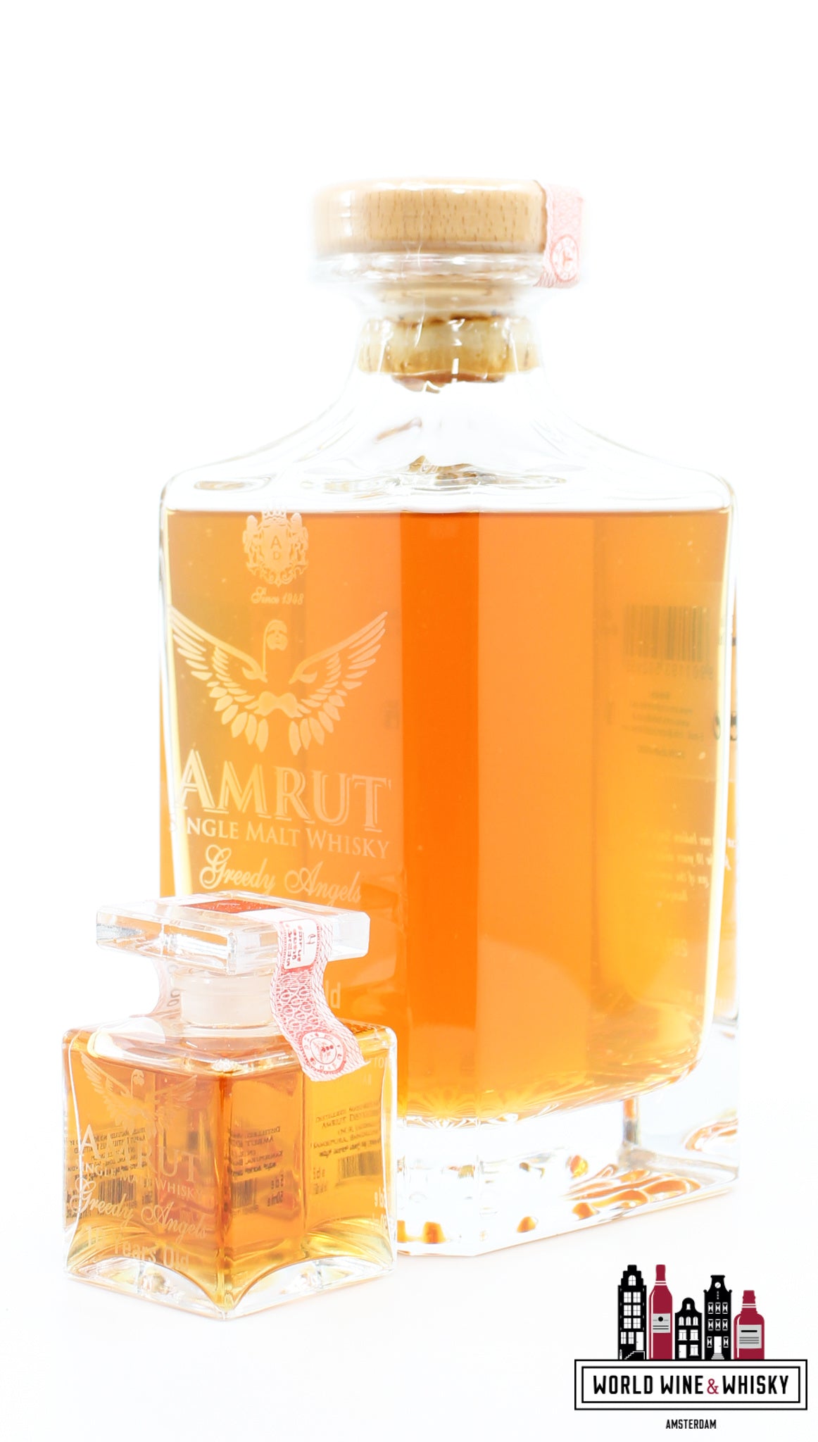 Amrut 10 jaar oud 2014 - Greedy Angels - Chairman's Reserve - Batch nr. 01 46% (1 van 284)