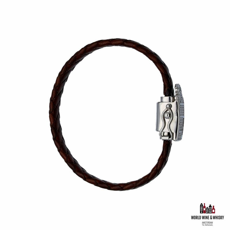 Luxe zilveren Amsterdams grachtenpand armband sieraad - Resident