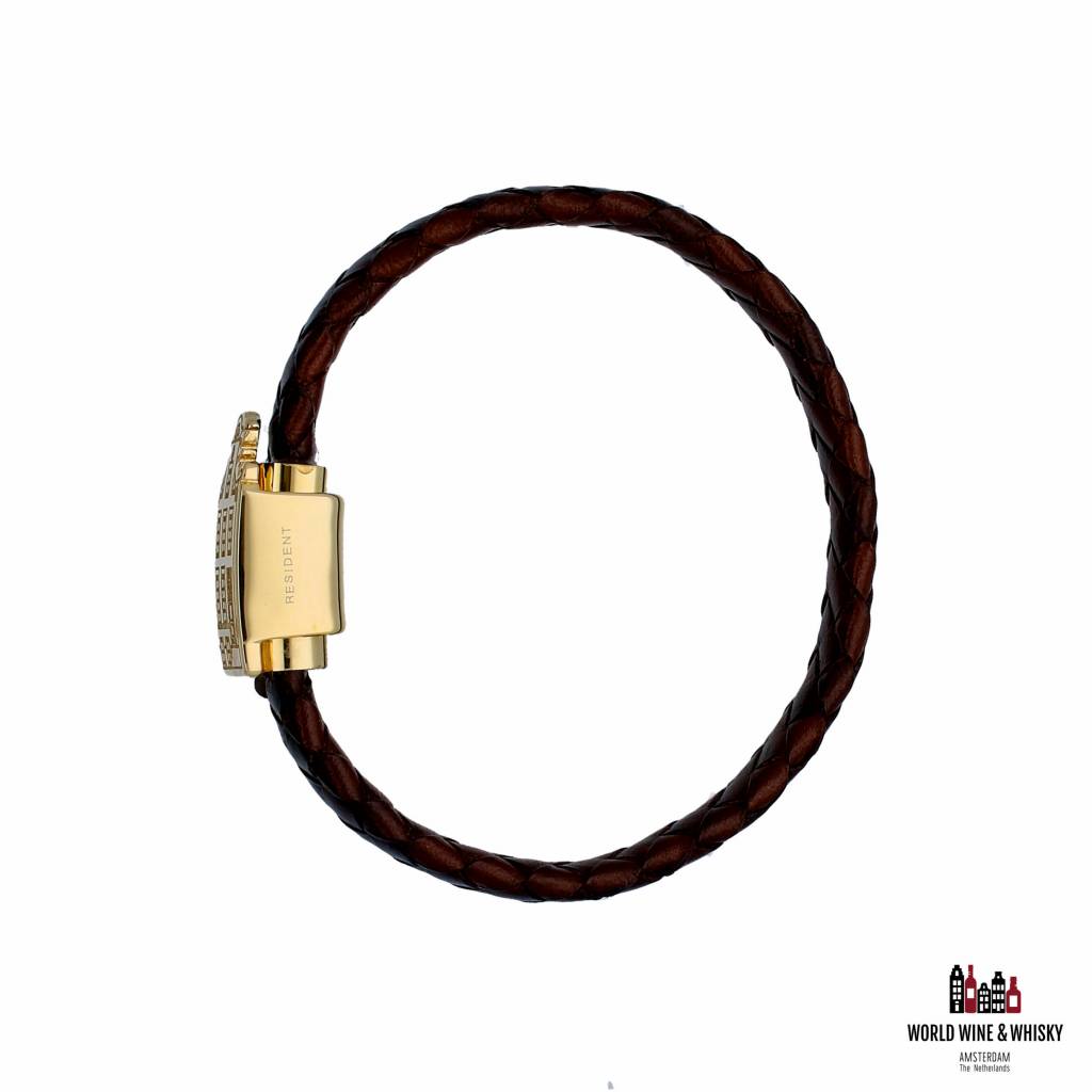 Luxe gouden Amsterdamse grachtenpand armband sieraden - Resident