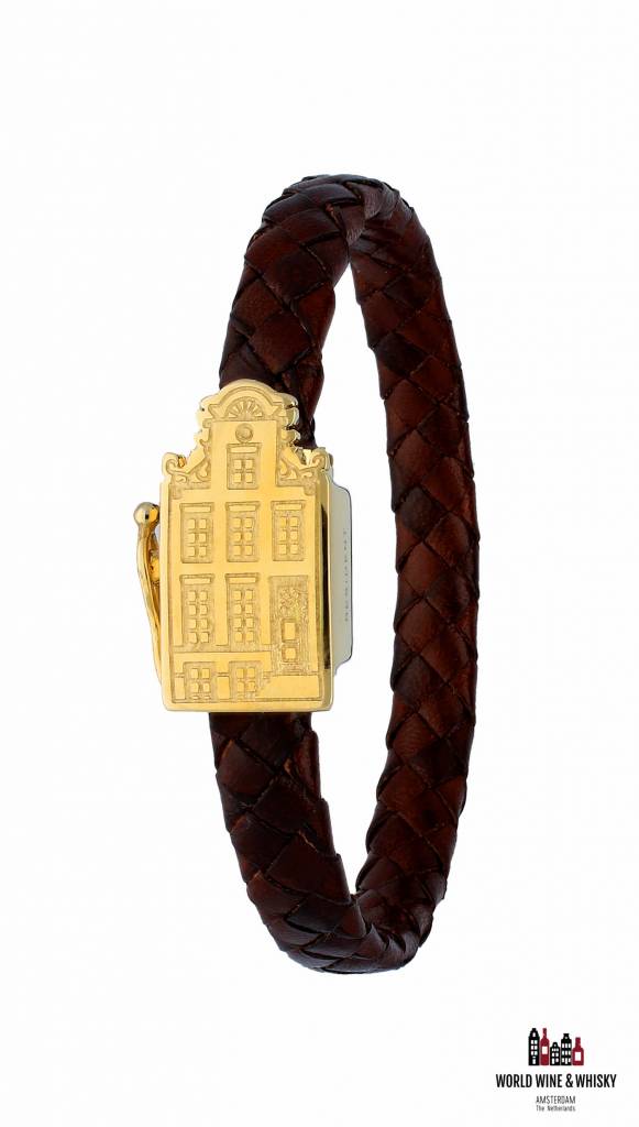 Luxe gouden Amsterdamse grachtenpand armband sieraden - Resident