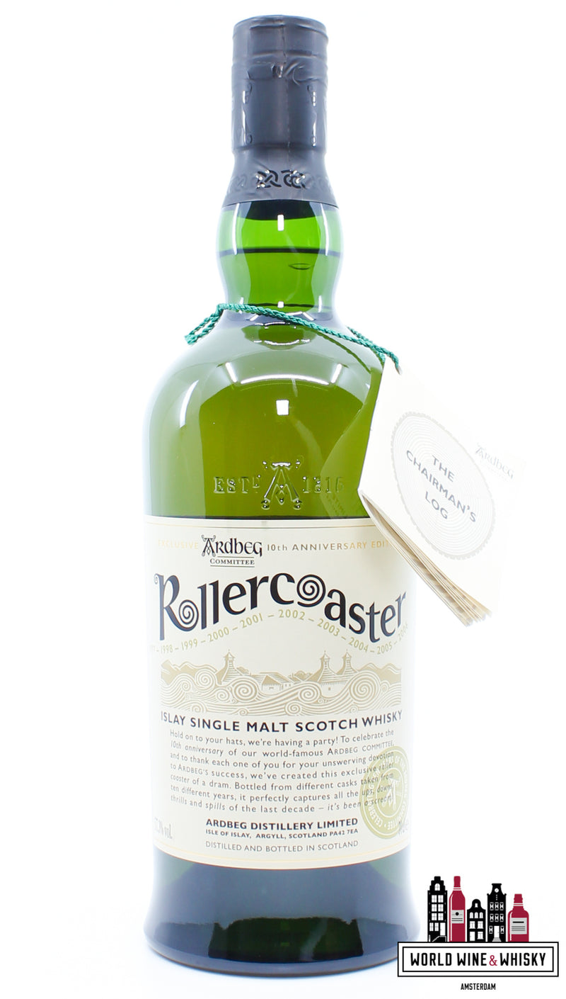 Ardbeg 2009 - Rollercoaster - Exclusieve 10-jarige jubileumcommissiebotteling 57,3% (1 van 12000)