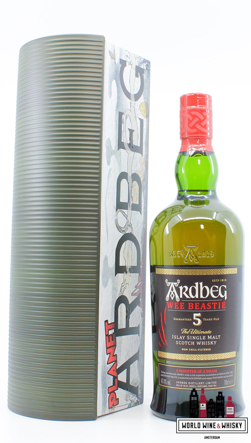 Ardbeg 5 jaar oud 2018 2023 - Wee Beastie Warehouse Planet Edition 47,4%