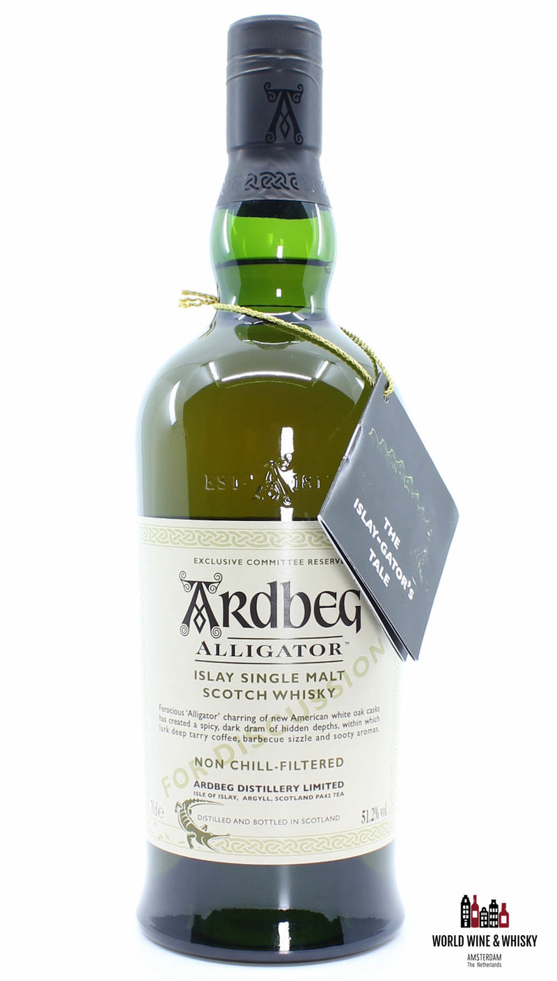Ardbeg Alligator 2011 Exclusieve commissiereserve - Ter discussie 51,2% (700 ml)