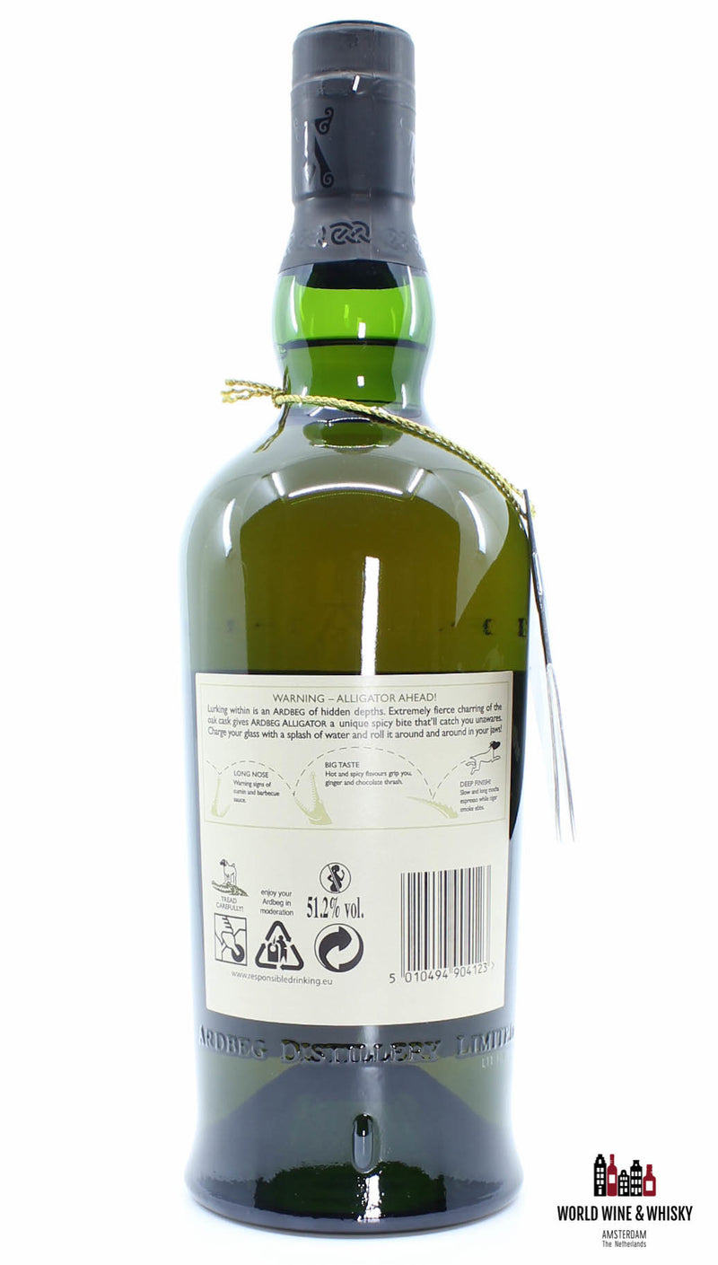 Ardbeg Alligator 2011 Exclusieve commissiereserve - Ter discussie 51,2% (700 ml)