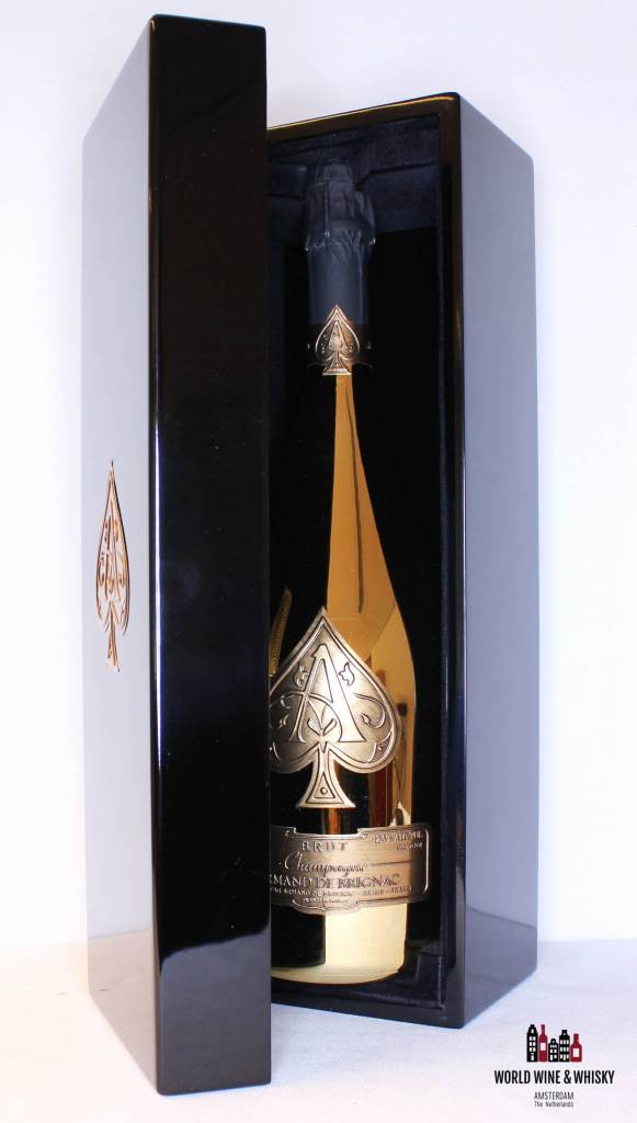 Armand de Brignac Gold Champagne Brut 12.5% ​​1,5L Magnum - in luxe koffer (1500 ml)