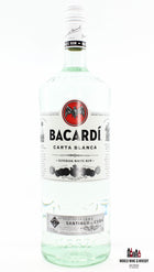 Bacardi Carta Blanca - Superior White Rum 37,5% 1,5L (1500 ml)