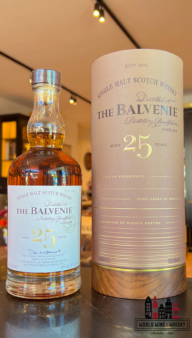 Balvenie 25 jaar oud 2022 - Zeldzame huwelijken 48%