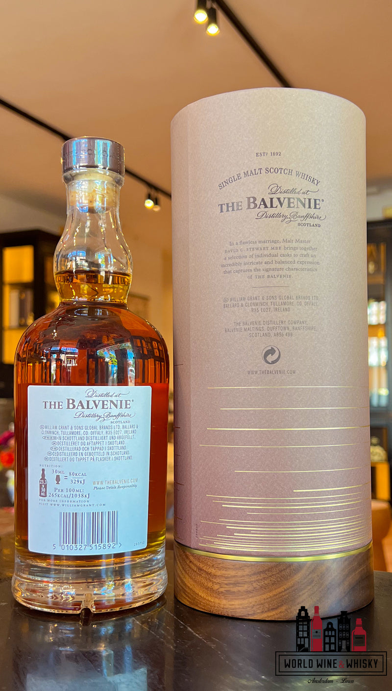 Balvenie 25 jaar oud 2022 - Zeldzame huwelijken 48%