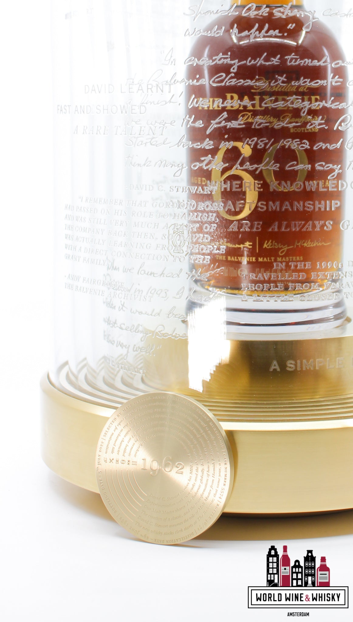 Balvenie 60 jaar oud 1962 2022 42,4% (1 van 71)