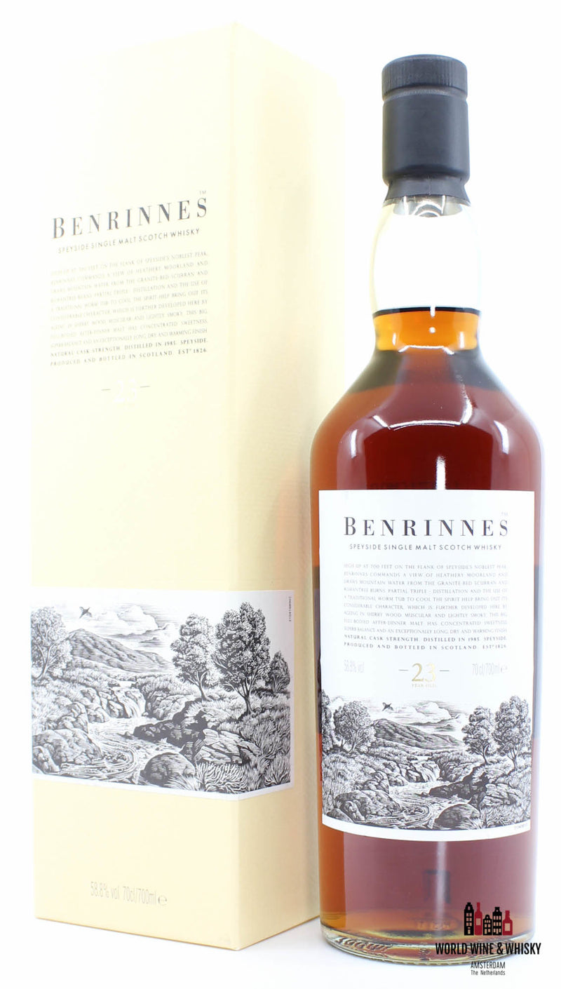 Benrinnes 23 Years Old 1985 2009 58,8% (een van de 6000 flessen)