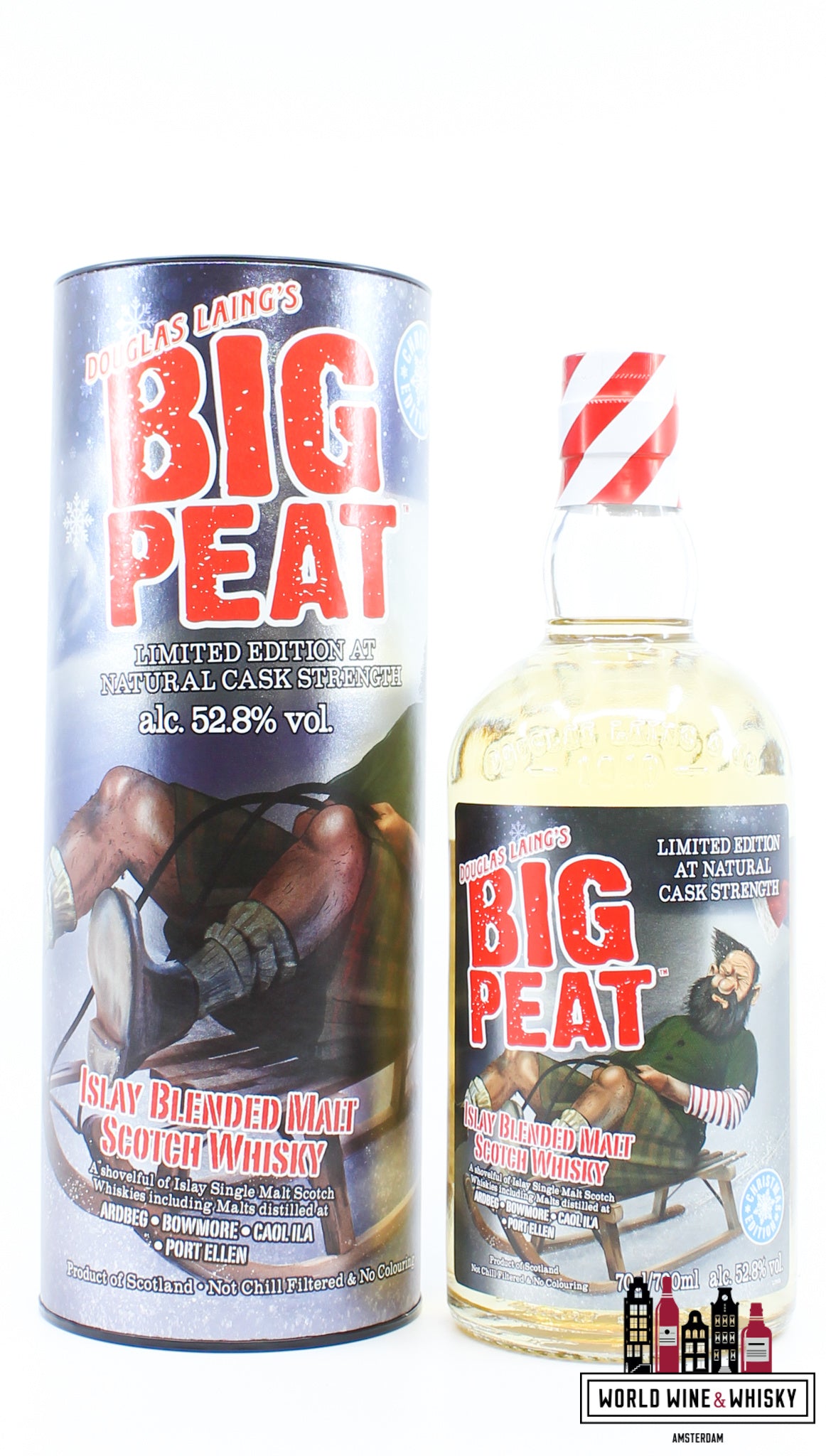 Big Peat 2021 - Kersteditie - Limited Edition - Douglas Laing 52,8%