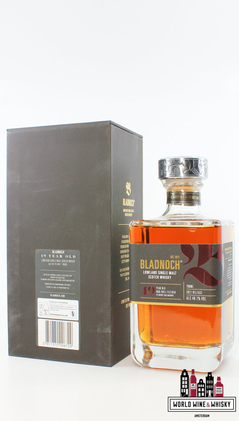 Bladnoch 19 Years Old 2021 Release - PX Sherry Cask 46,7%