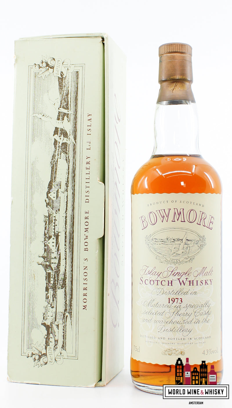 Bowmore 1973 - Sherryvaten 43% 750ml