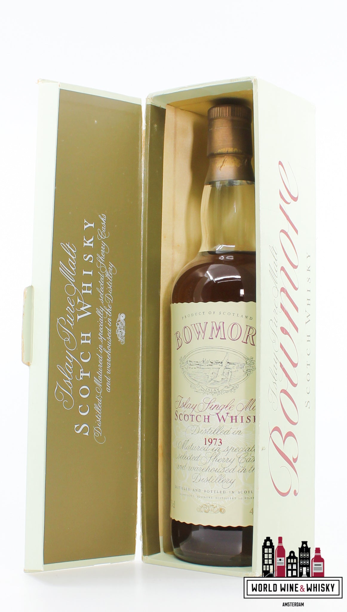 Bowmore 1973 - Sherryvaten 43% 750ml