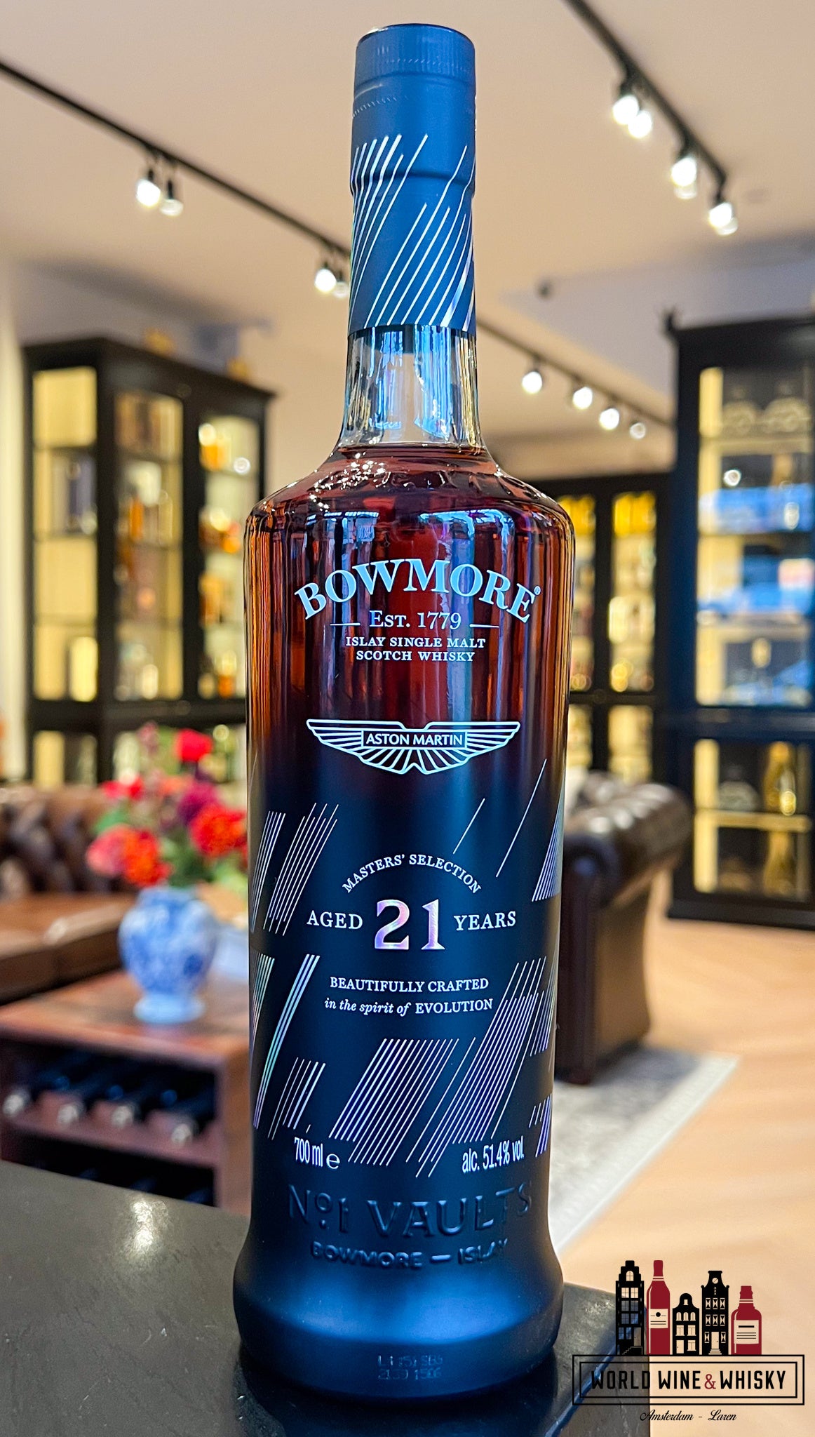 Bowmore 21 jaar oud 2024 - Aston Martin - Masters' Selection Editie 4 51,4%