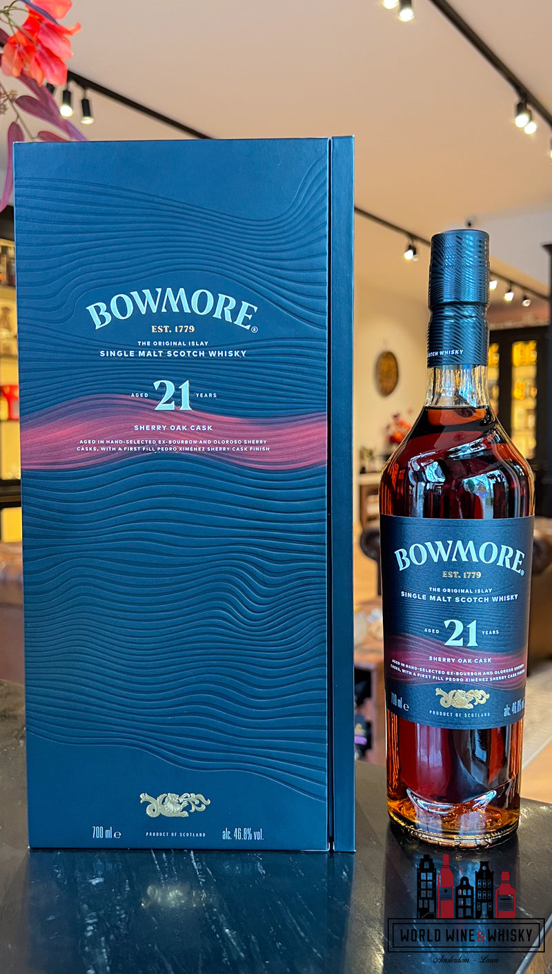 Bowmore 21 Years Old 2024 - Sherry Oak Cask 46,8%