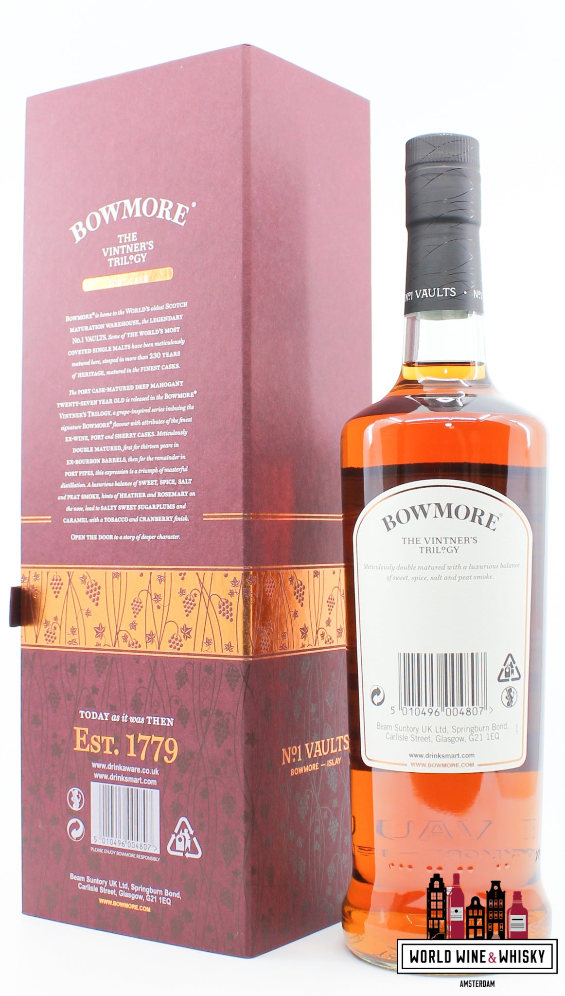 Bowmore 27 Years Old 2018 - De Vintner's Trilogie - Port Cask 48,3%