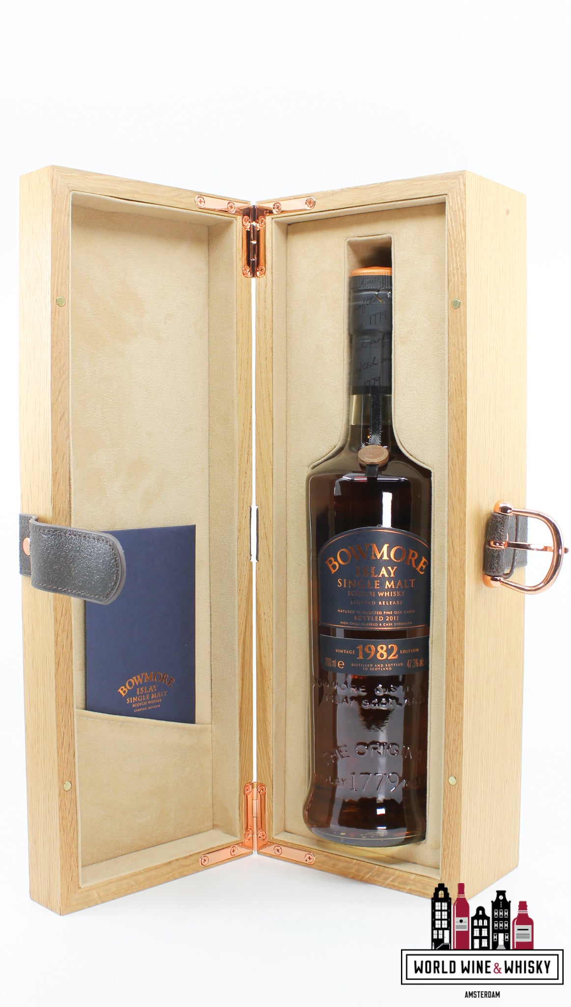 Bowmore 29 Years Old 1982 2011 - Vintage Release - No.1 Vaults 47,3% (1 van 501)