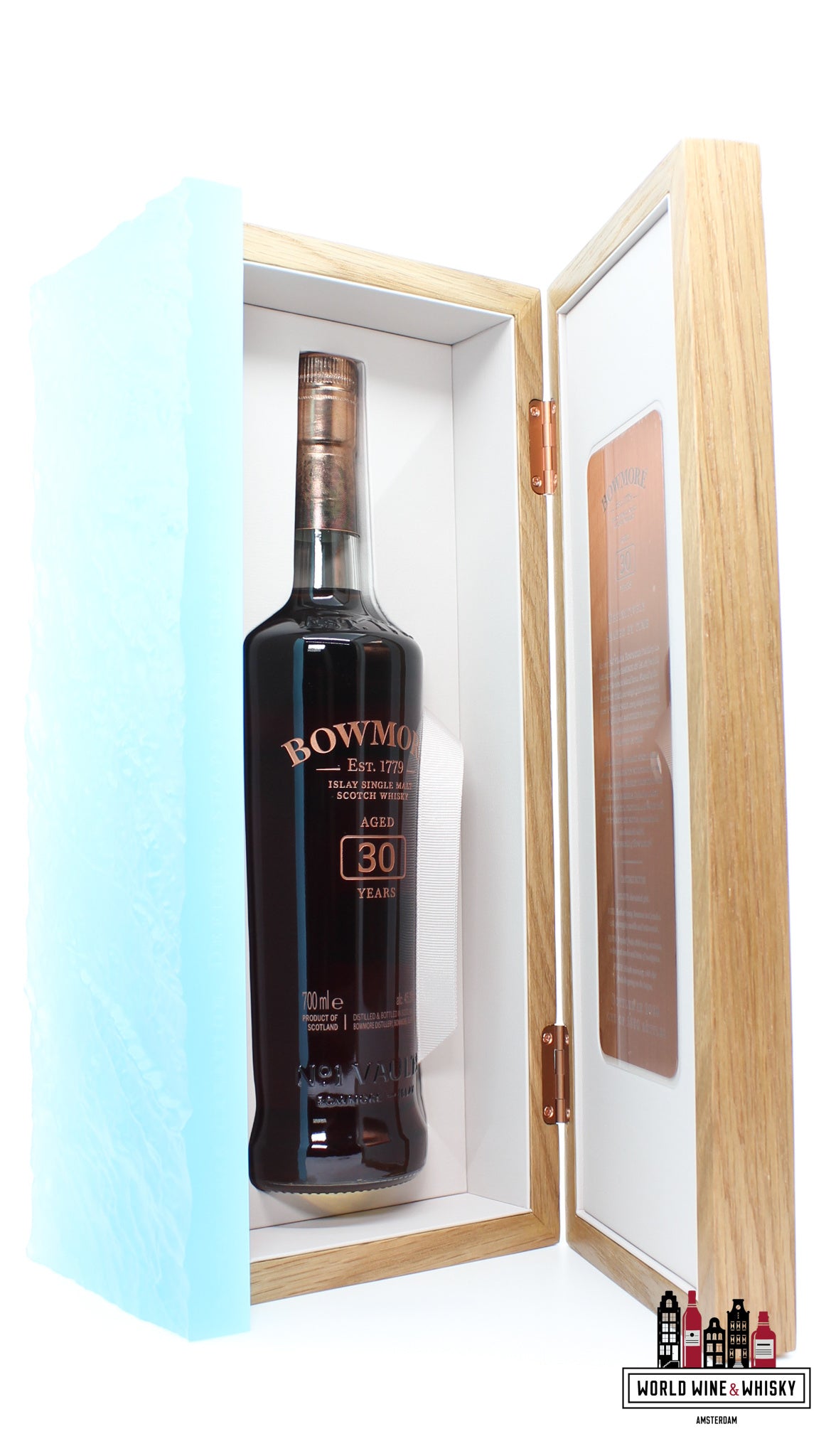 Bowmore 30 jaar oud 1989 2020 45,3% (1 van 2580) - Volledige set