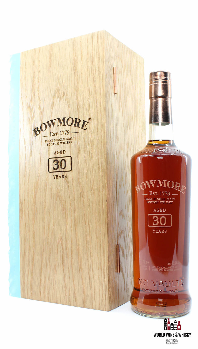Bowmore 30 jaar oud 1989 2020 45,3% (1 van 2580) - Volledige set
