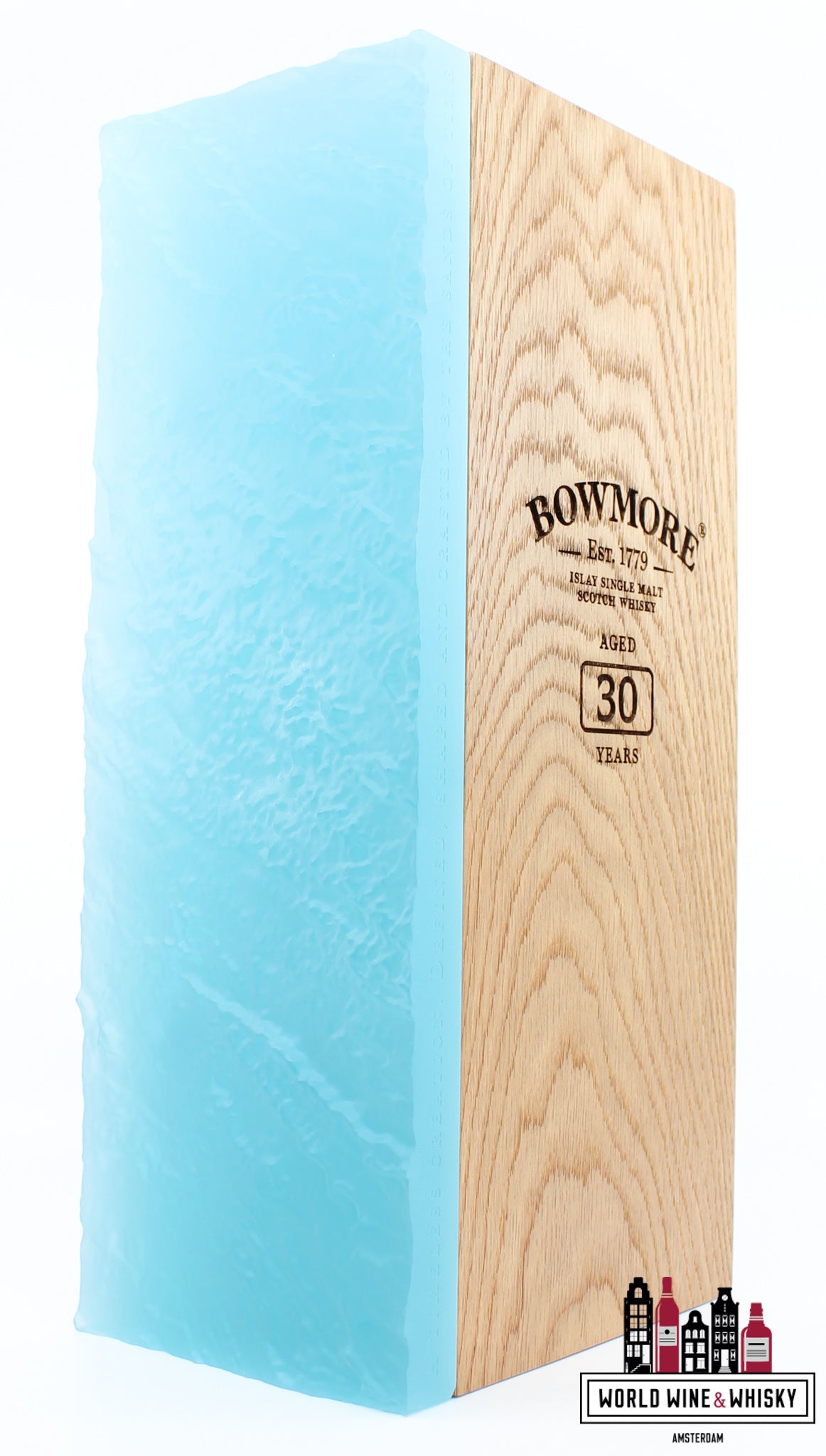 Bowmore 30 Years Old - Editie 2021 (Gebotteld in 2020) 45,1% (1 van 2976) - Volledige set