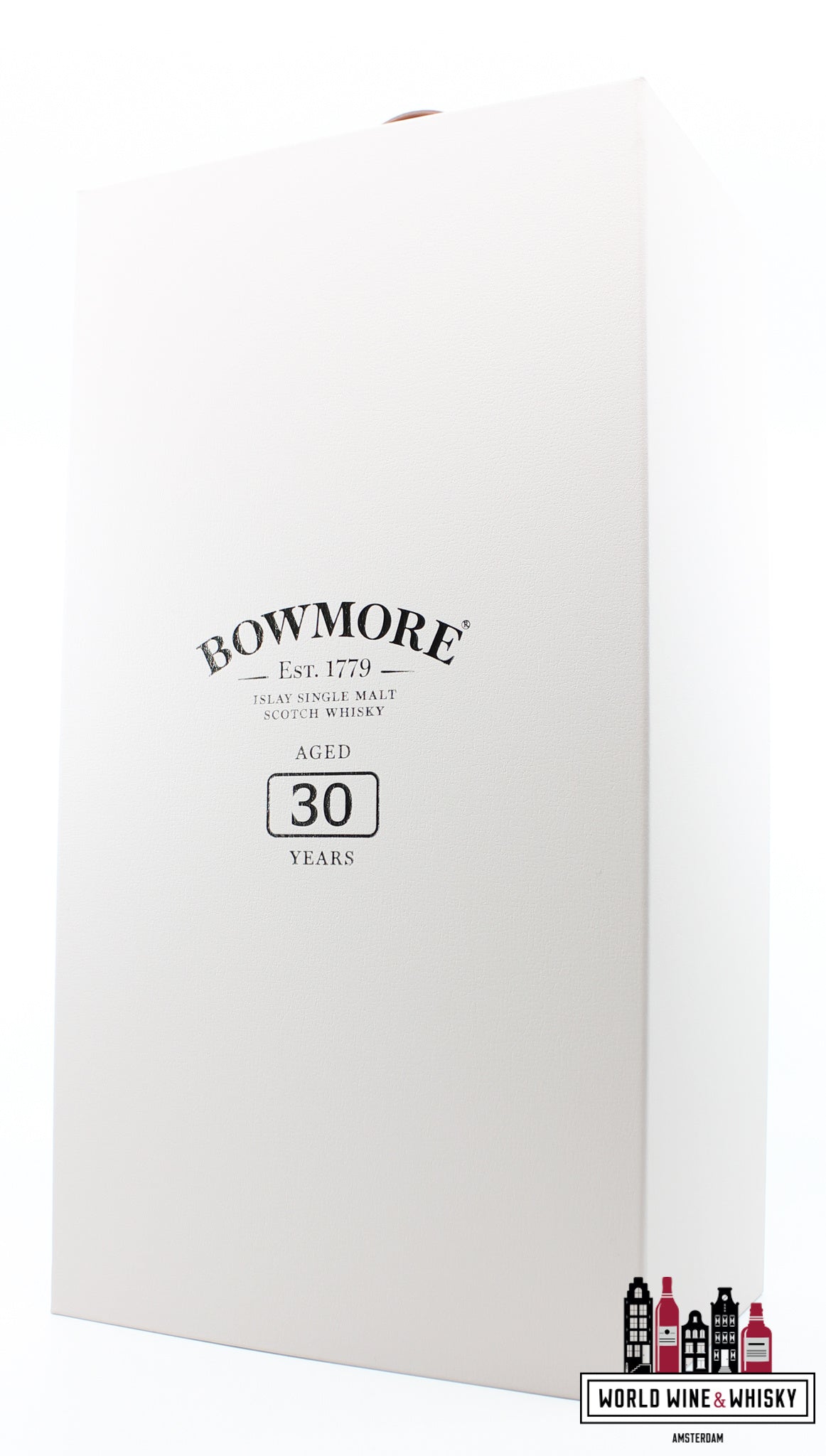 Bowmore 30 Years Old - Editie 2021 (Gebotteld in 2020) 45,1% (1 van 2976) - Volledige set