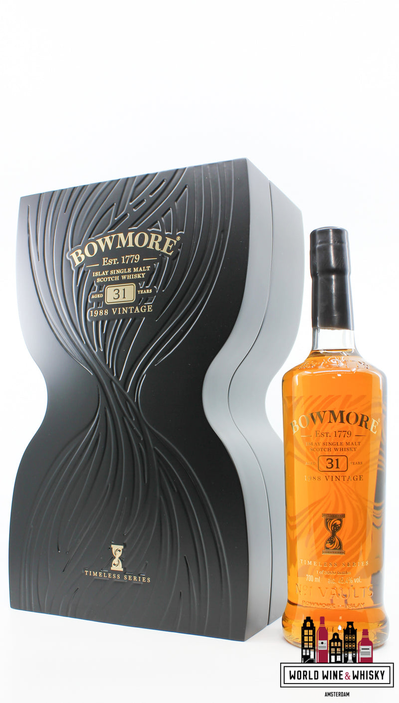 Bowmore 31 Years Old 1988 Vintage - Timeless Series 45,4% (1 van 3000)