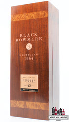 Bowmore 42 jaar oud 1964 2007 - Zwart Bowmore - De trilogie 40,5% (1 van 827)