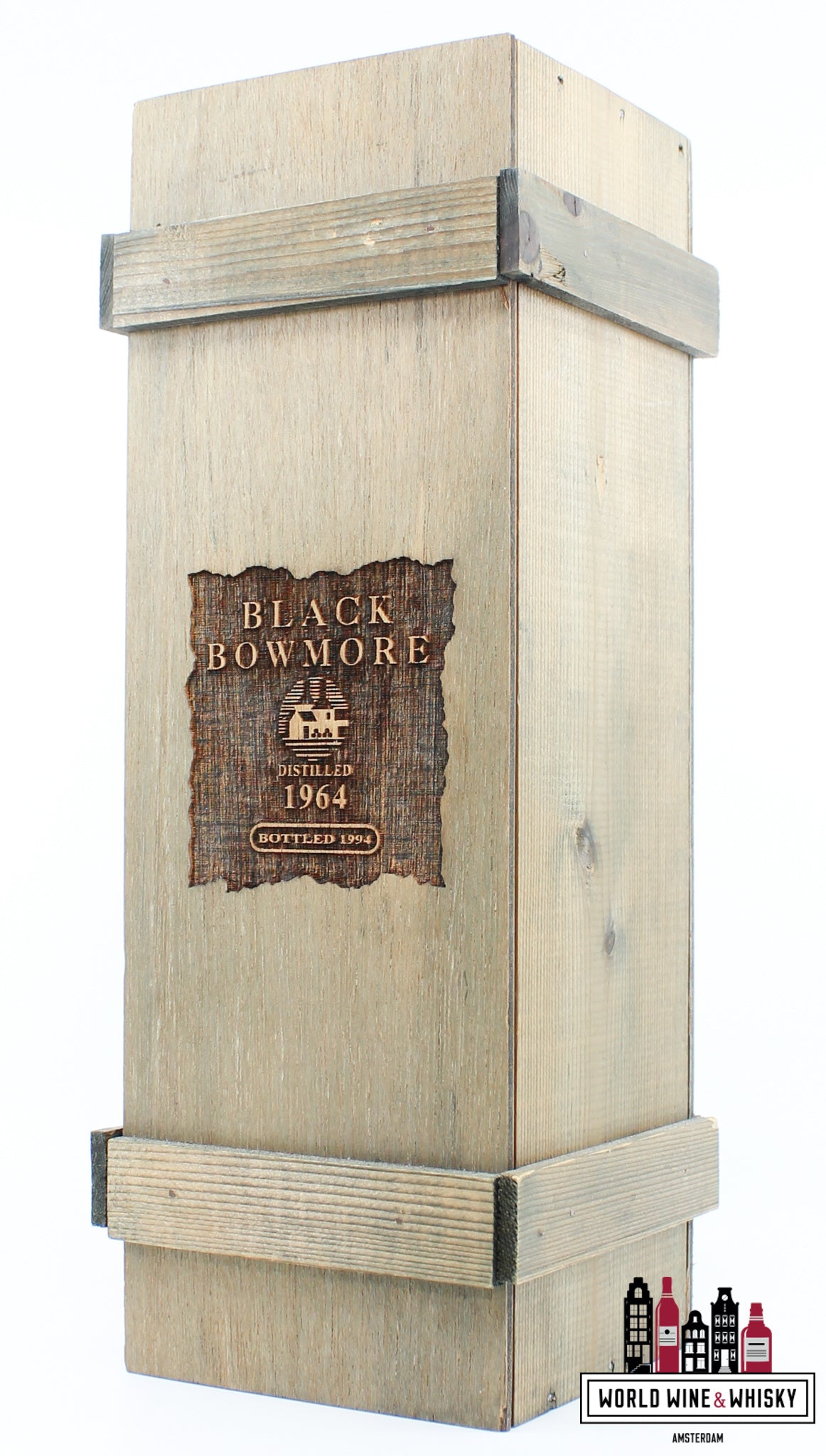 Bowmore Black 30 Years Old 1964 1994 - 2e release - Limited Edition 50% (1 van 2000)