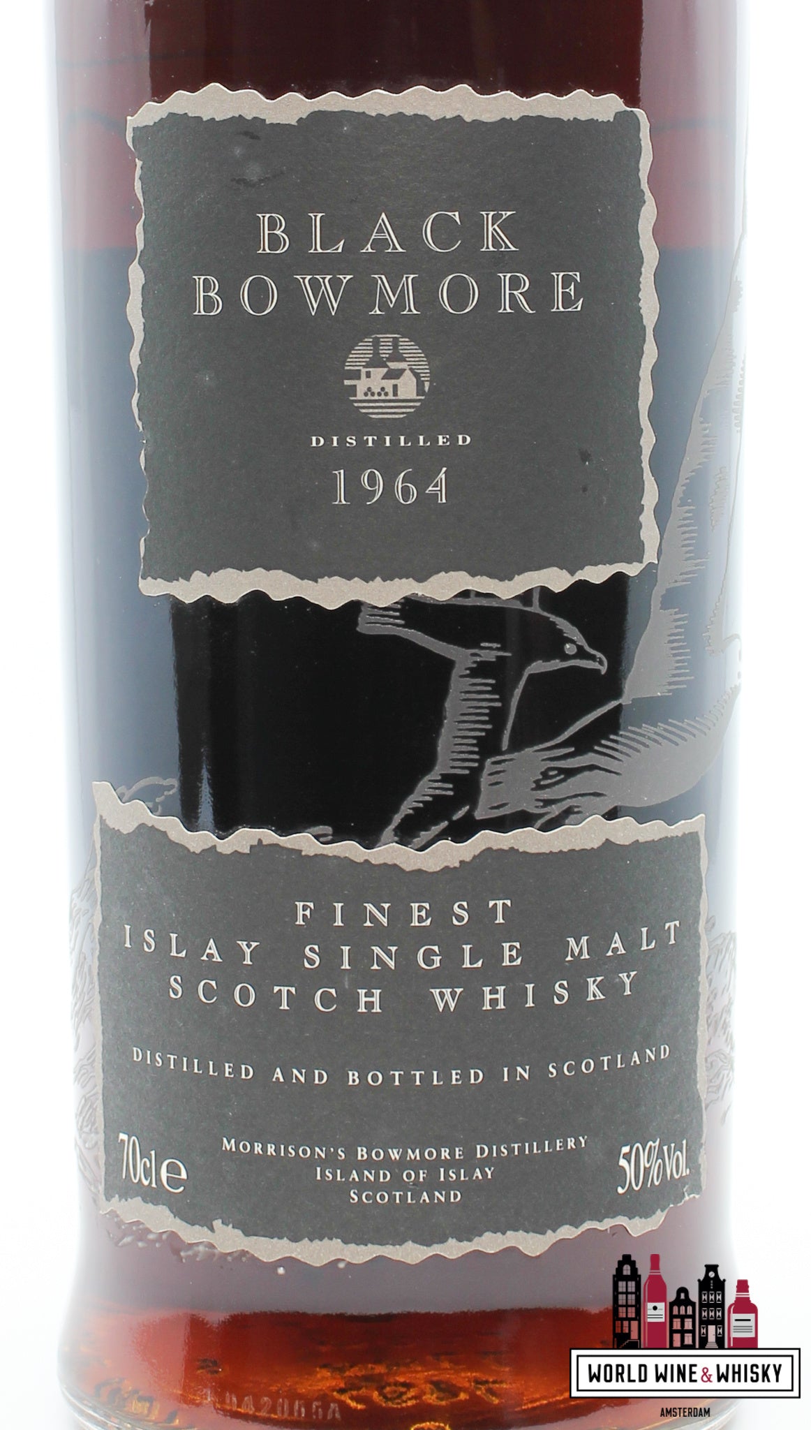 Bowmore Black 30 Years Old 1964 1994 - 2e release - Limited Edition 50% (1 van 2000)