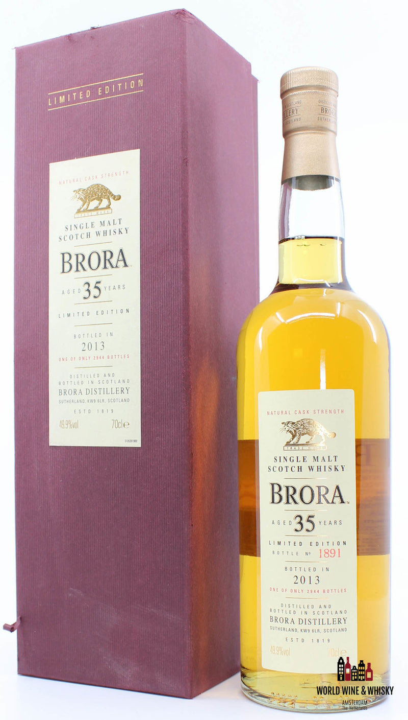 Brora 12e release 35 jaar oud 1977 2013 Limited Edition 49,9%
