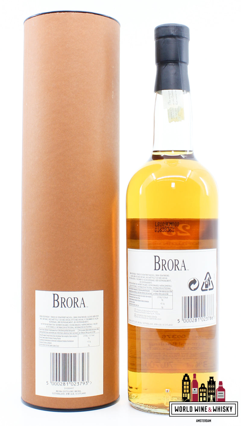 Brora 25 Years Old 1982 2008 - 7e release - Natuurlijke vatsterkte 56,3% (1 van 3000)