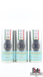 Bruichladdich 14 jaar oud 1993 2007 - De Italiaanse collectie 46% 1 van 3000 (volledige set)