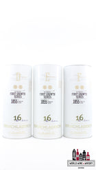 Bruichladdich 16 Years Old 2008 - Cuvee A, B, C, D, E &amp; F Series - First Growth Series The Sixteens (volledige set)