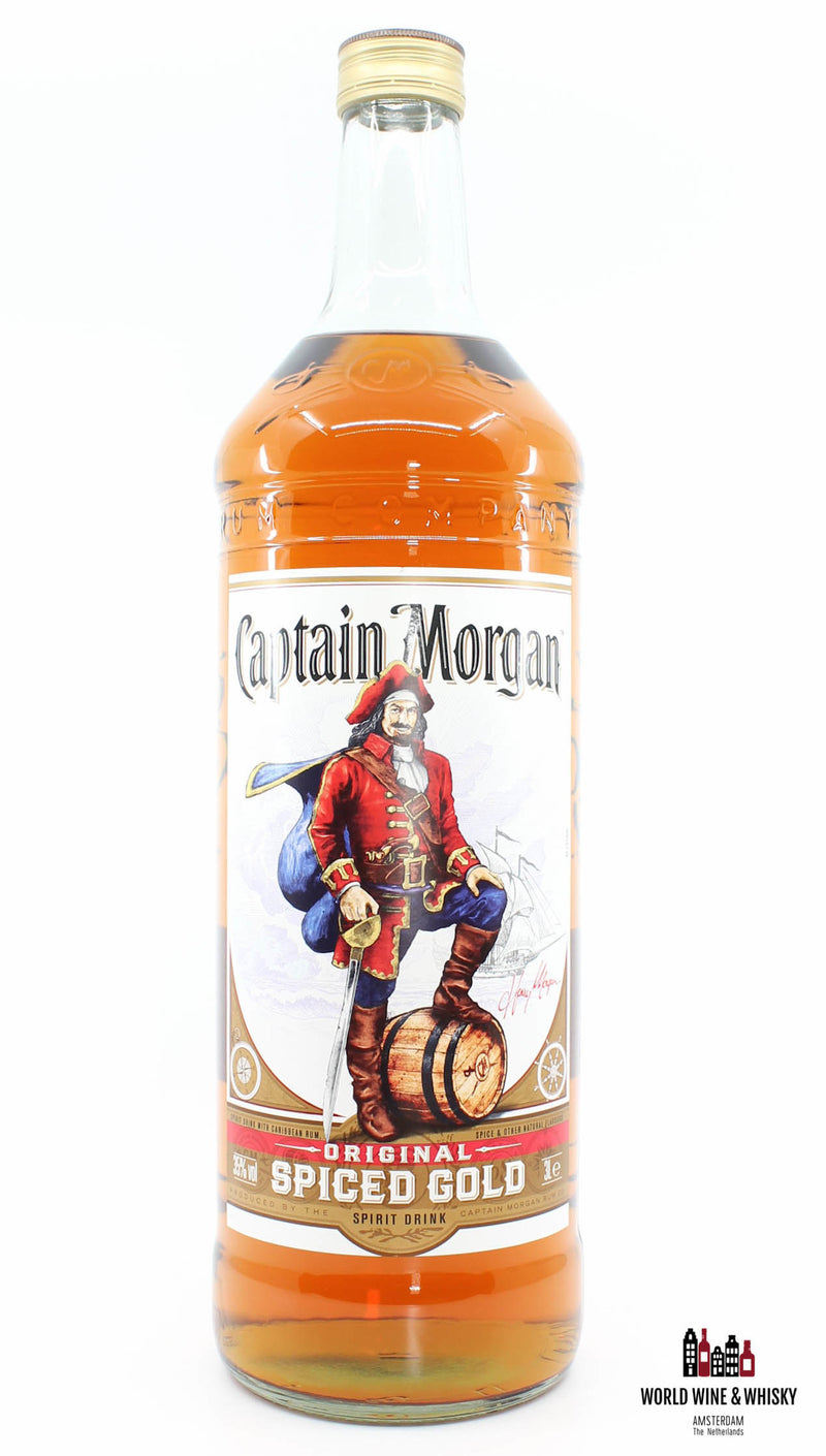 Captain Morgan - Spiced Gold - incl. dispenser 35% 3L XXL (3 Liter)