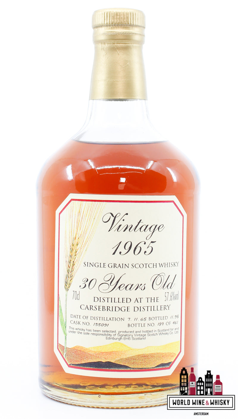 Carsebridge 30 Years Old 1965 1995 - Vintage Collectie - Signatory Vintage - Cask 155091 57,6% (1 van 461)