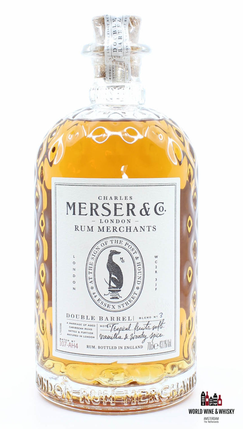 Charles Merser &amp; Co Double Barrel Rum - Batch 107-AH4 43,1%