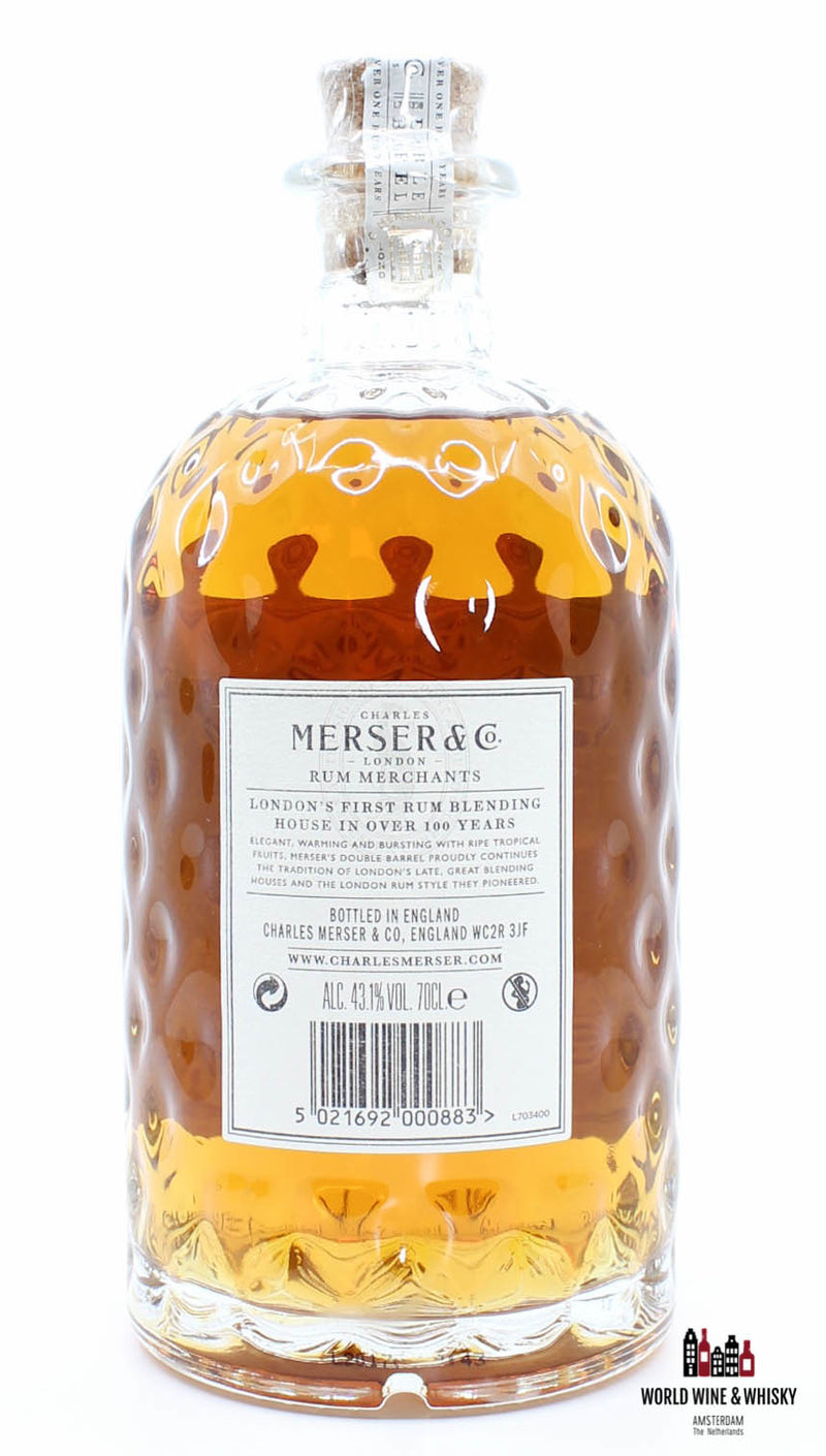 Charles Merser &amp; Co Double Barrel Rum - Batch 107-AH4 43,1%