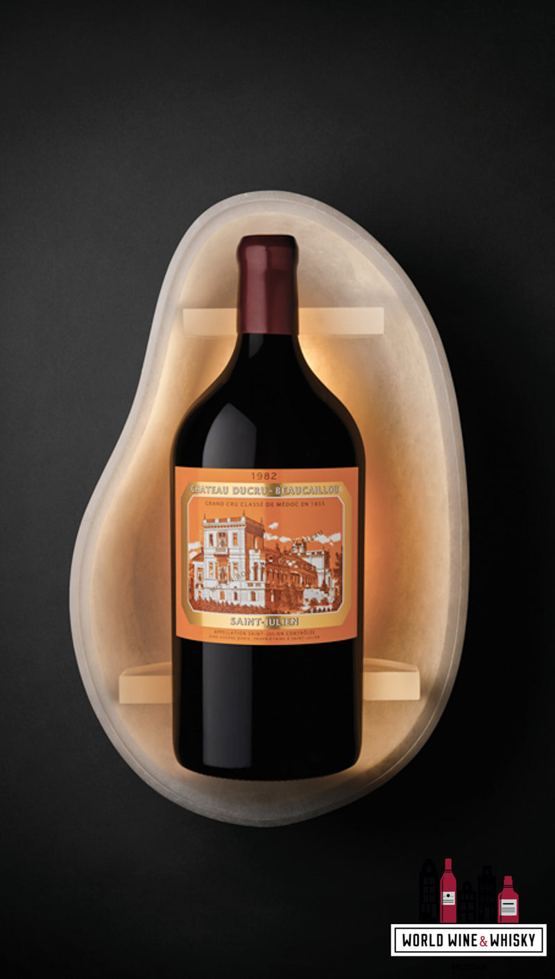 Chateau Ducru-Beaucaillou 1982 - Le "Beau Caillou" Albasten Steen - x Atelier Alain Ellouz (3 liter)
