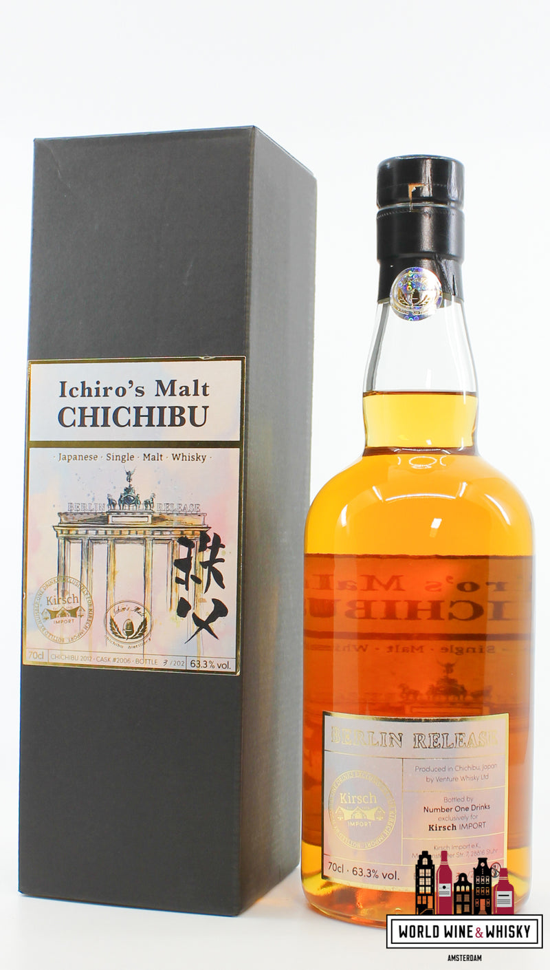 Chichibu 2012 - Cask 2006 - Berlin Release - Kirsch Import Germany 63,3% (1 van 202)