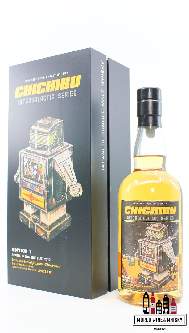 Chichibu 7 Years Old 2012 2019 - Intergalactic Series Editie 1 - Cask 2112 63,5% (1 van 182)