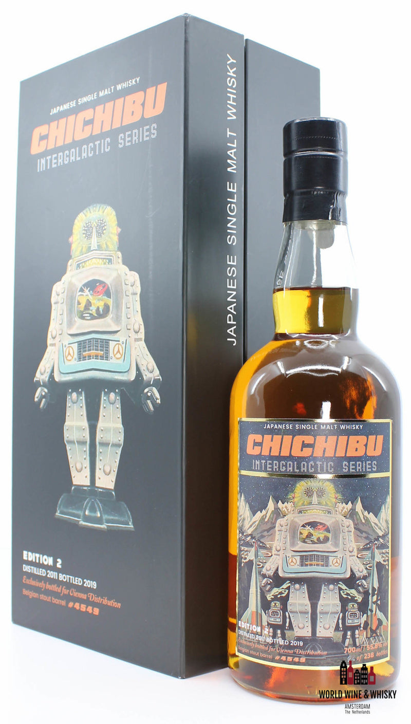 Chichibu Intergalactic Series - Editie 2 - 8 jaar oud 2011 2019 Cask 4549 55,8%