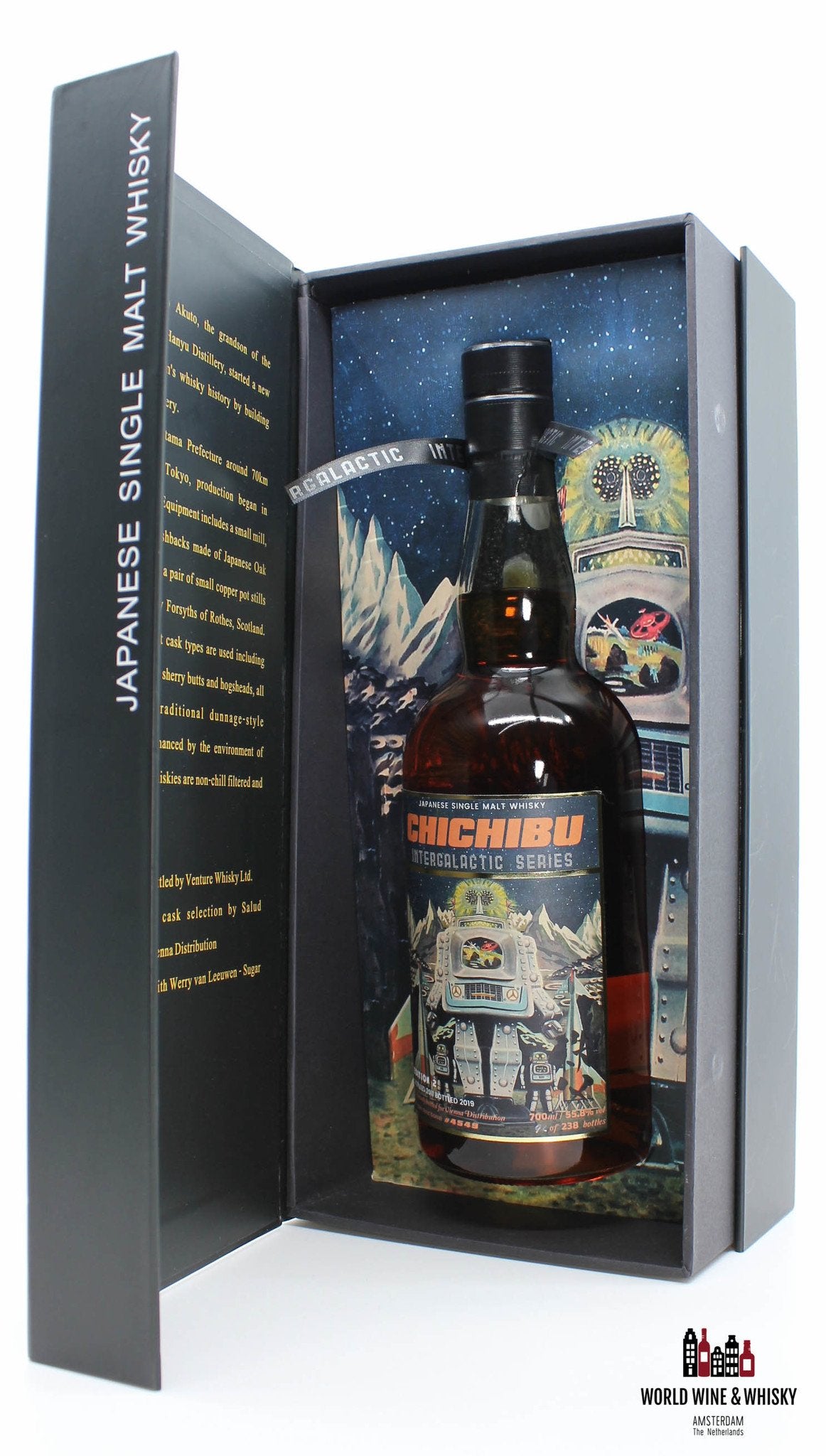 Chichibu Intergalactic Series - Editie 2 - 8 jaar oud 2011 2019 Cask 4549 55,8%