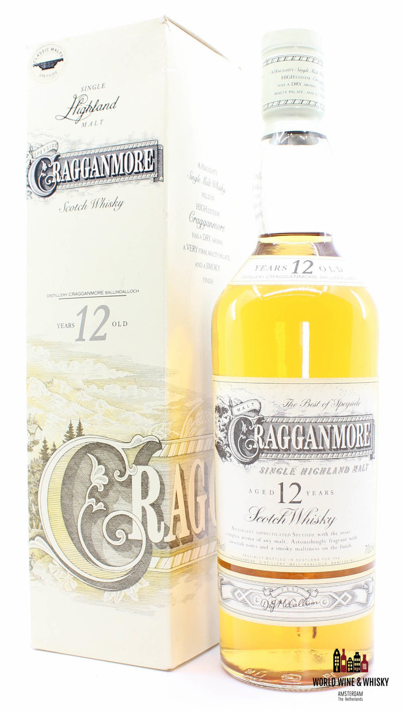 Cragganmore Ballindalloch 12 Years Old - Klassieke Malts 40% 700ml