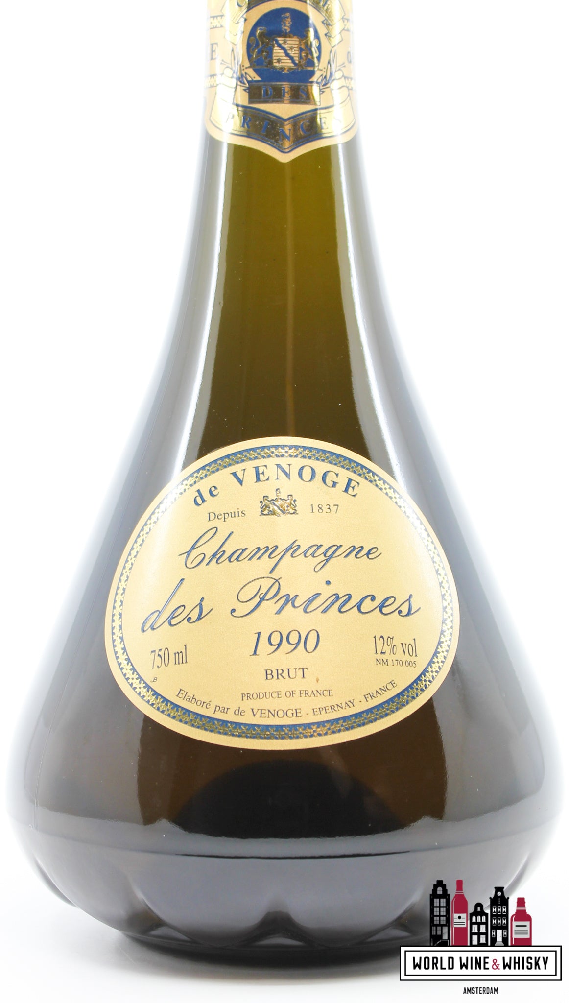 De Venoge 1990 - Champagne (Brut) des Princes Millesime Vintage