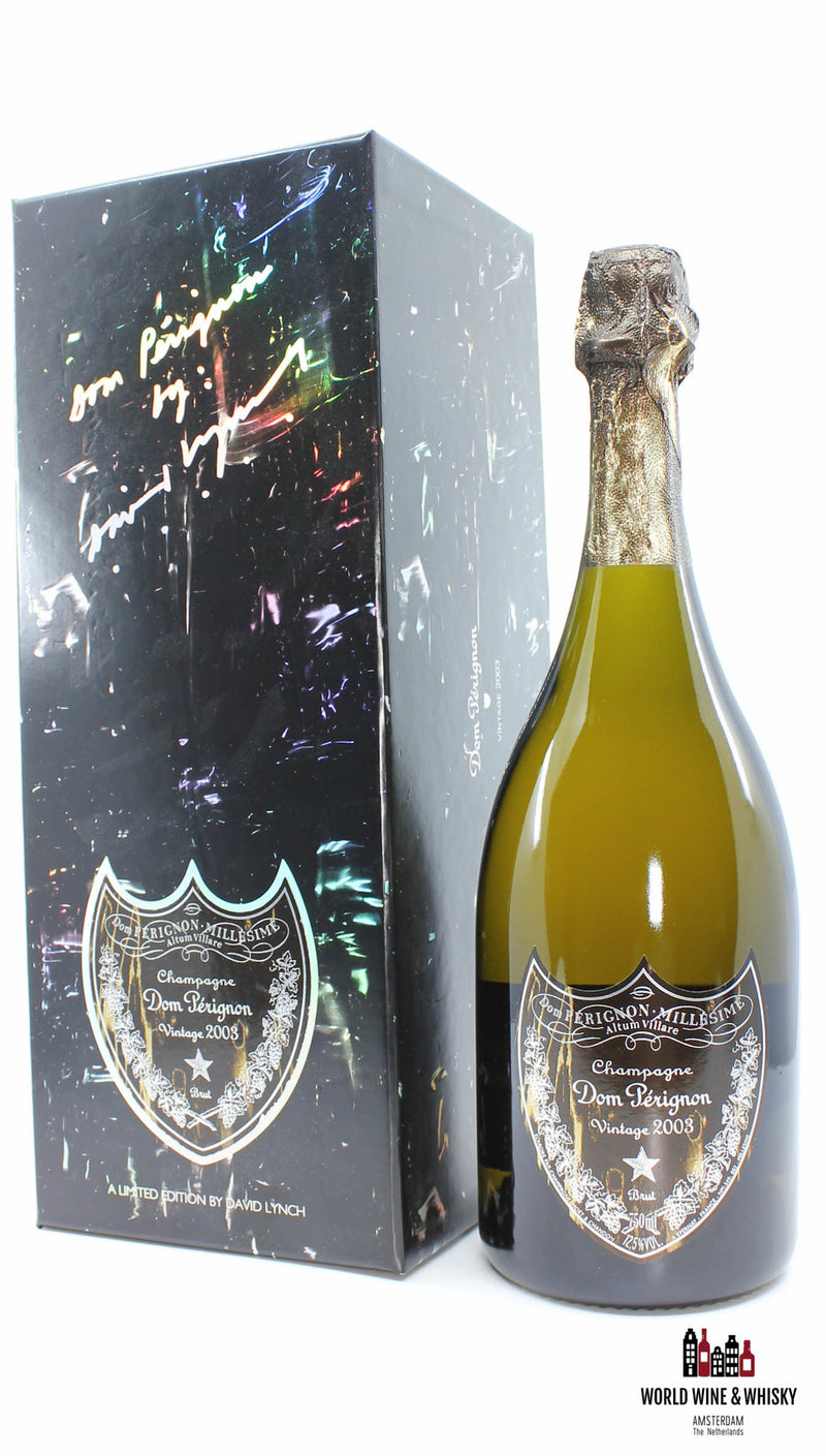 Dom Perignon 2003 Vintage Champagne Brut - Gelimiteerde editie van David Lynch