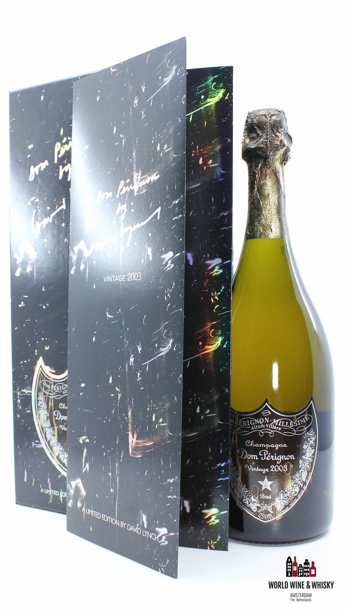 Dom Perignon 2003 Vintage Champagne Brut - Gelimiteerde editie van David Lynch