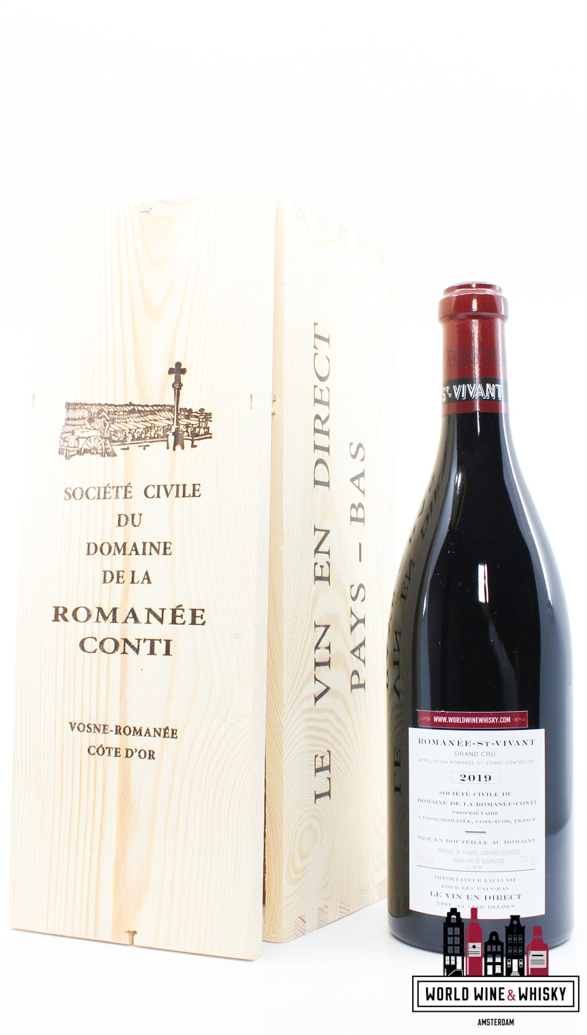 Domaine de la Romanée-Conti (DRC) - Romanee Saint Vivant 2019 (in OWC)