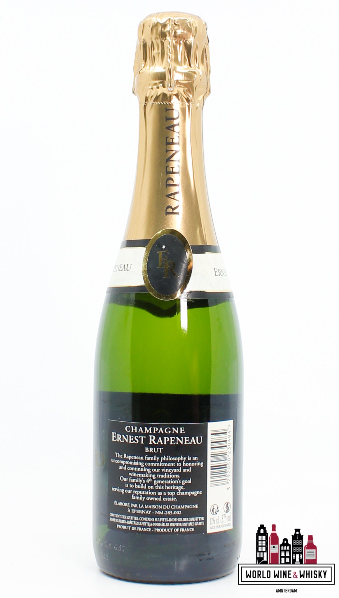 Ernest Rapeneau Champagne Brut 375ml (helften)