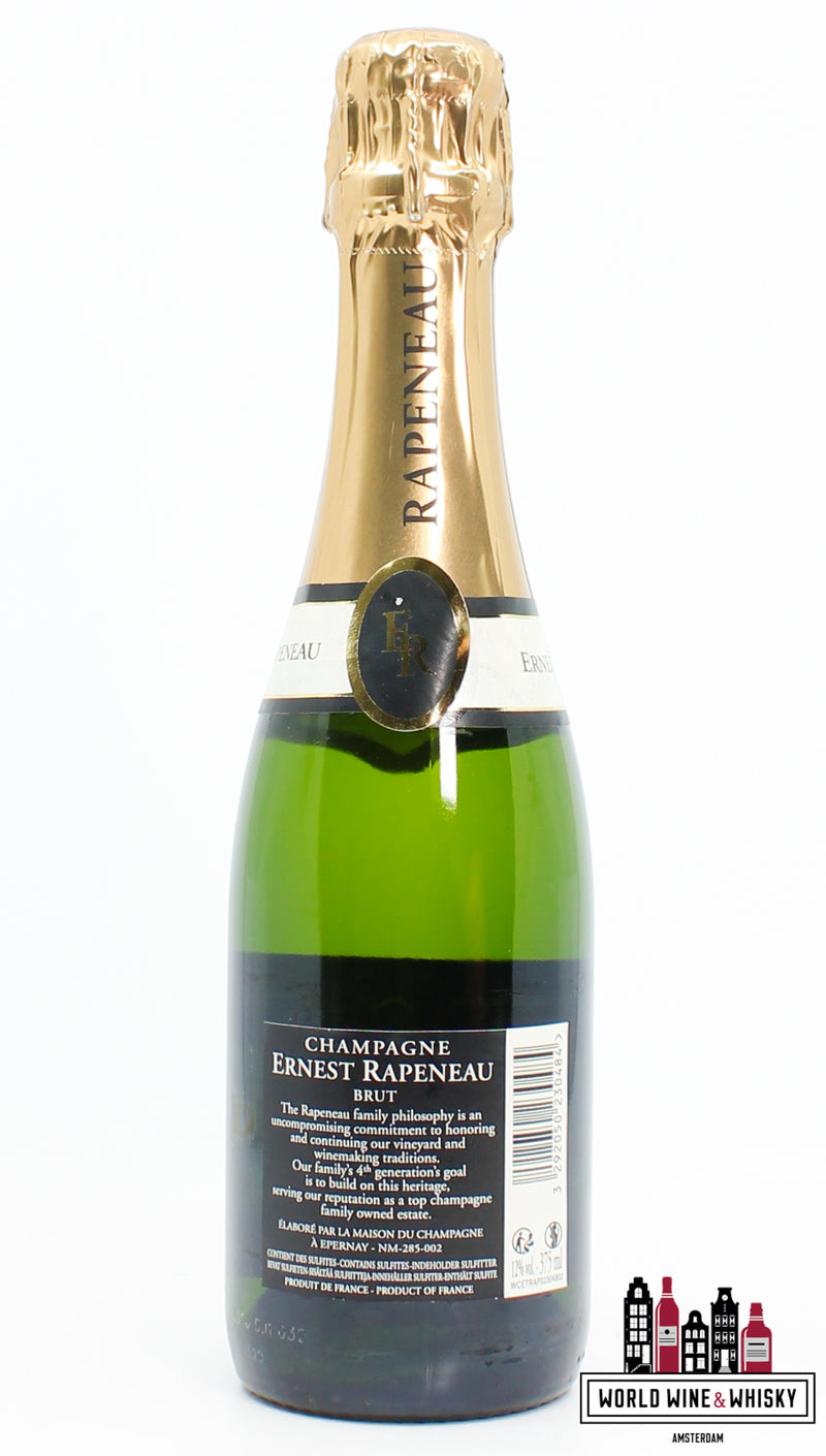 Ernest Rapeneau Champagne Brut 375ml (helften)